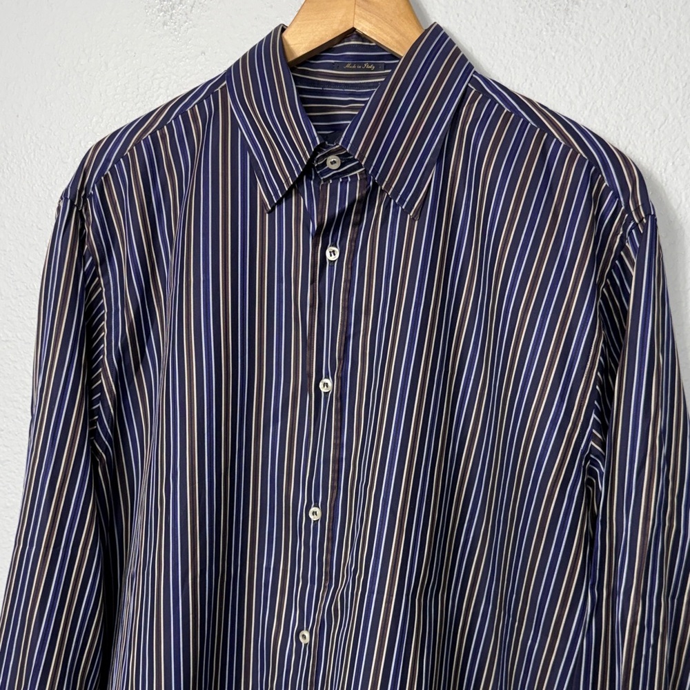 Paul & Shark Yachting Men's Striped Button Down Shirt‎